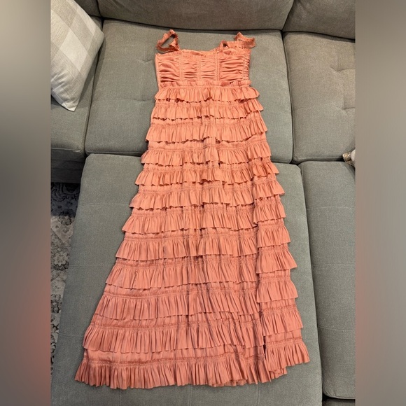 Ulla Johnson Camille Gown in Tuberose Pink size 6 - Picture 11 of 16